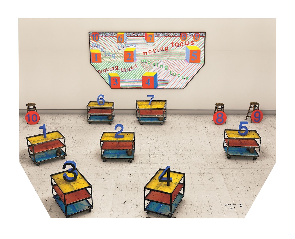 Focus Moving by David Hockney