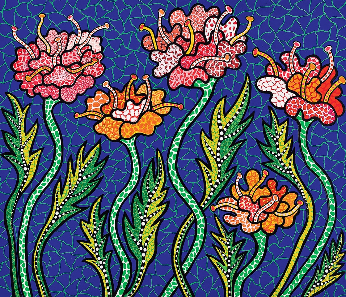 Summer Flowers by Yayoi Kusama