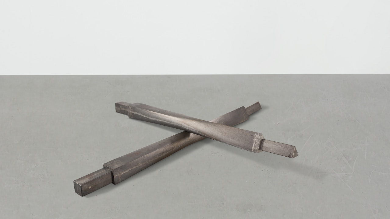 Untitled (Cross Beams) by Bruce Nauman