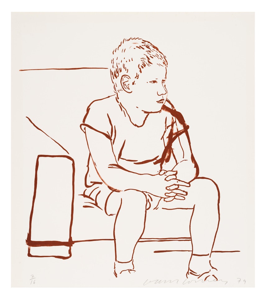 Albert Clark by David Hockney