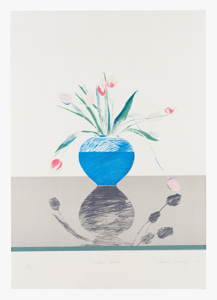 Pretty Tulips (Scottish Arts Council 115) by David Hockney