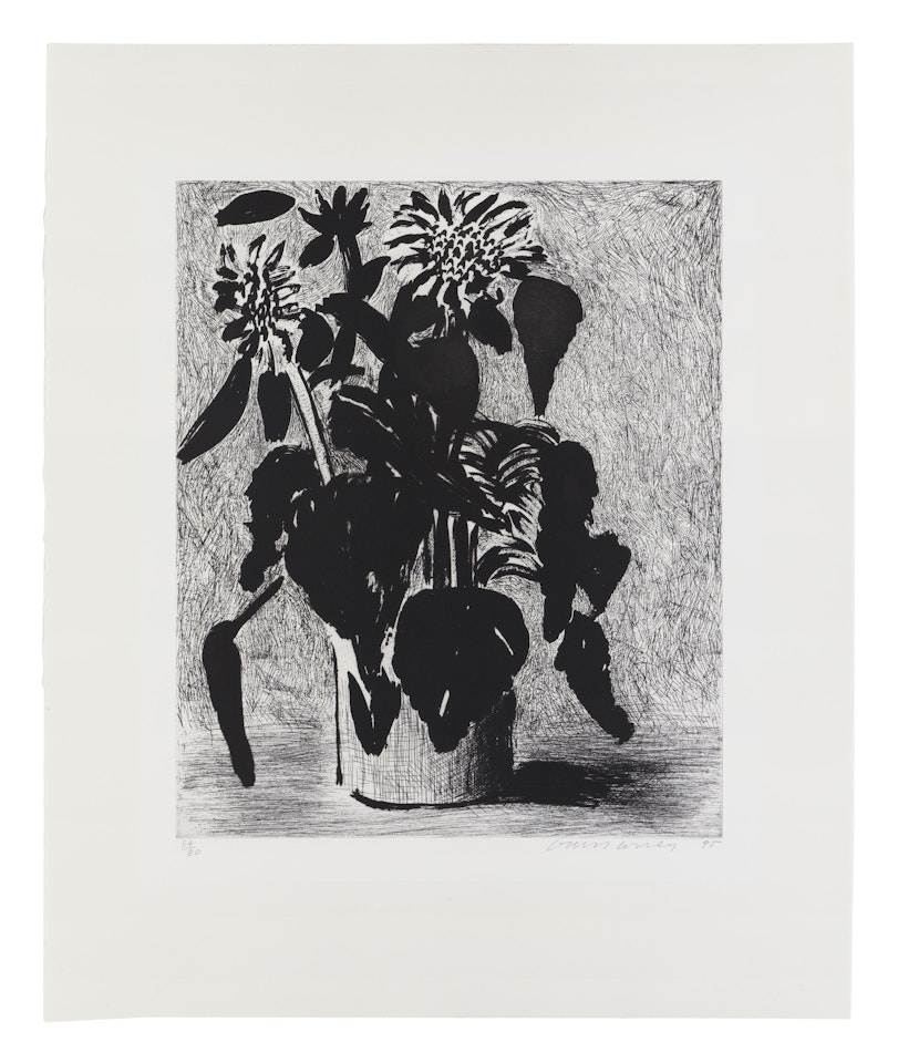 Sunflower II (M.C.A. Tokyo 348) by David Hockney