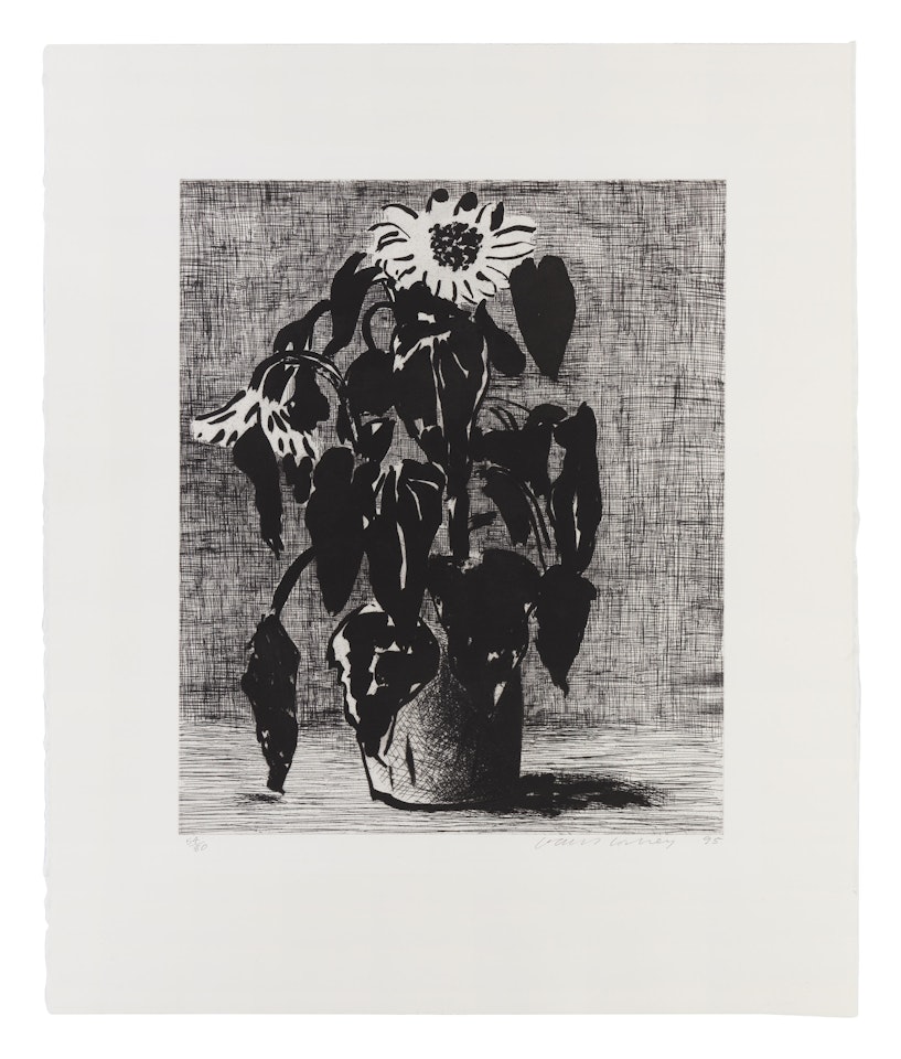 Sunflower I (M.C.A. Tokyo 347) by David Hockney