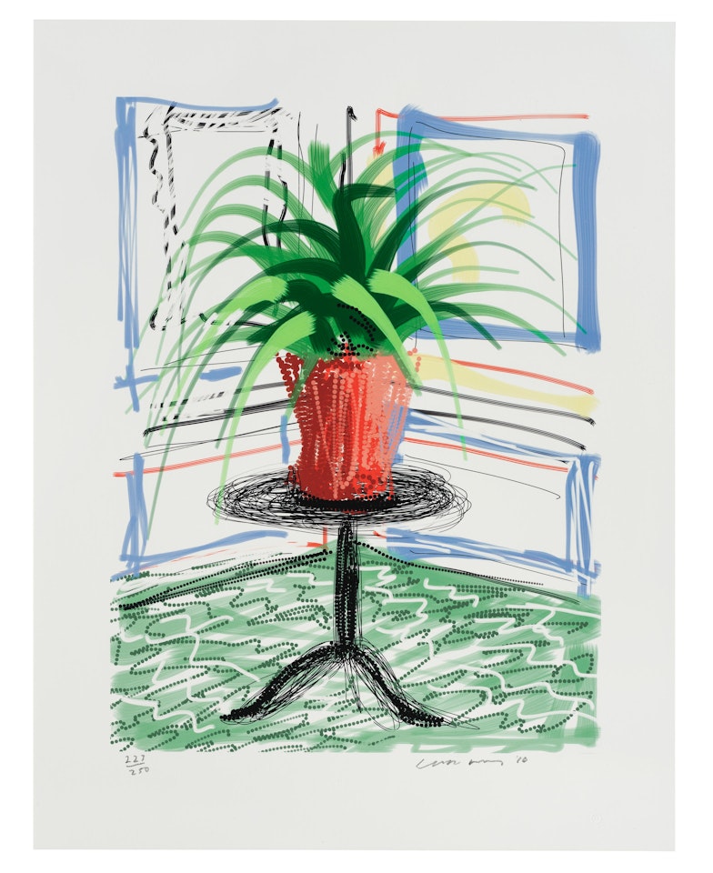 Untitled 468, from A Bigger Book: Art Edition C by David Hockney