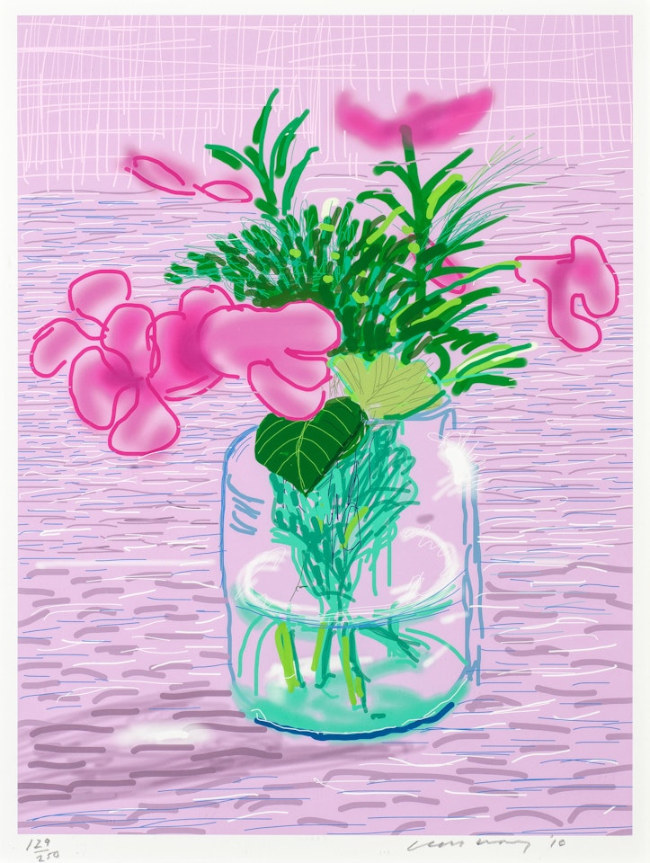 Untitled No.329, from A Bigger Book: Art Edition A by David Hockney