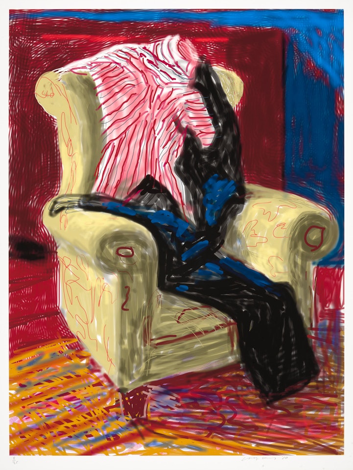 My Shirt and Trousers by David Hockney