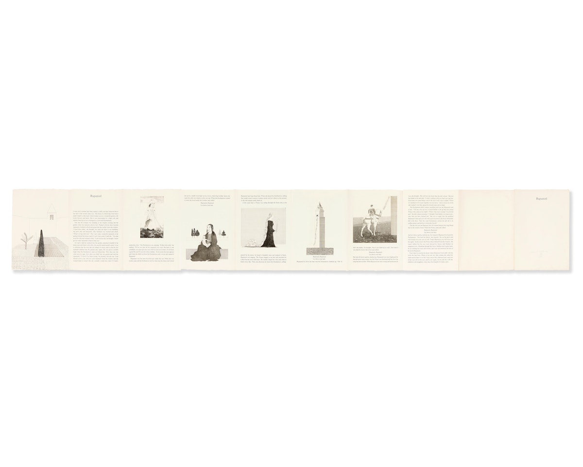 Rapunzel (Scottish Arts Council 81-86; M.C.A. Tokyo 78-83) by David Hockney