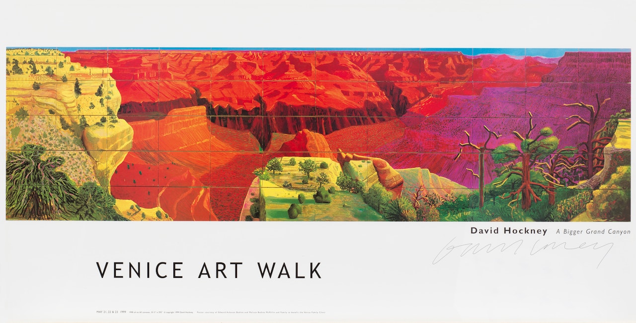 Venice Art Walk (not in Baggott) by David Hockney