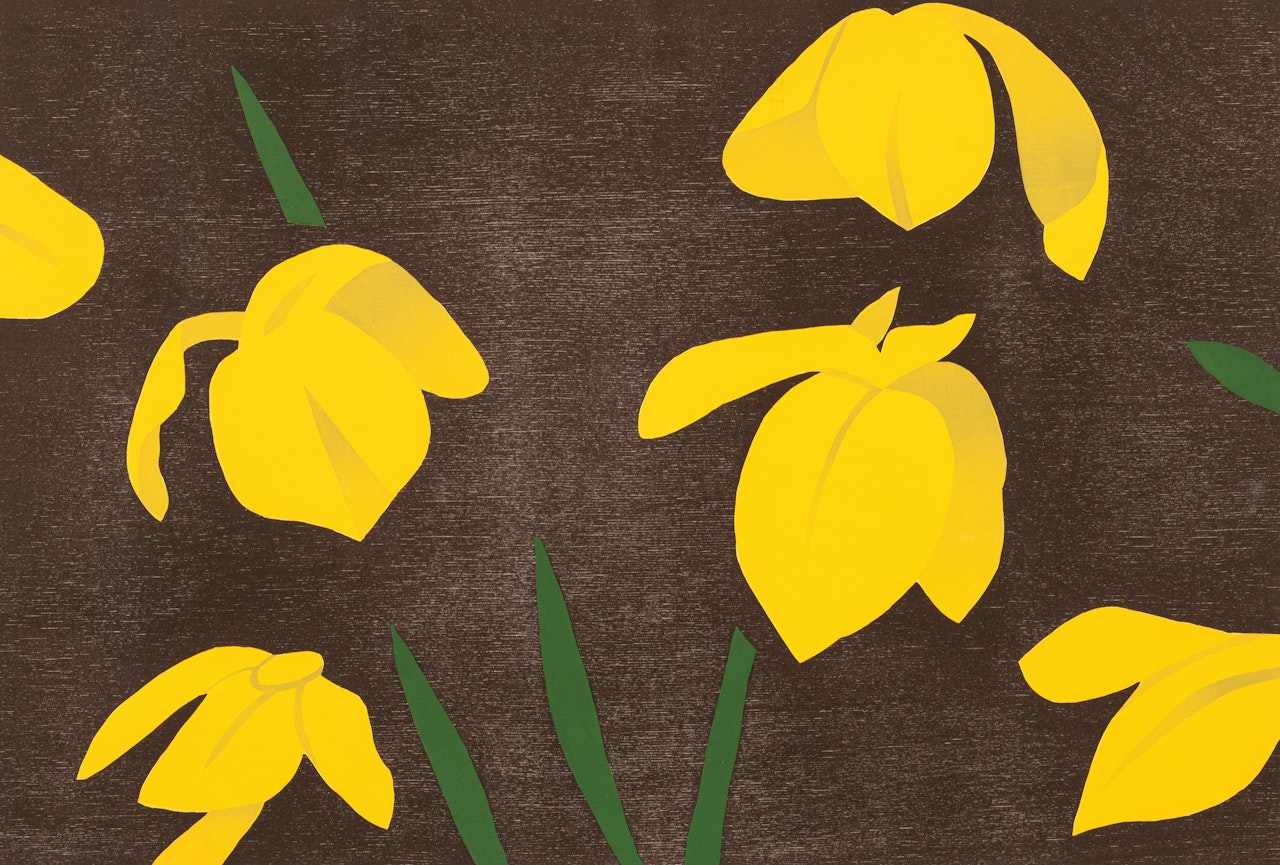 Yellow Flags by Alex Katz