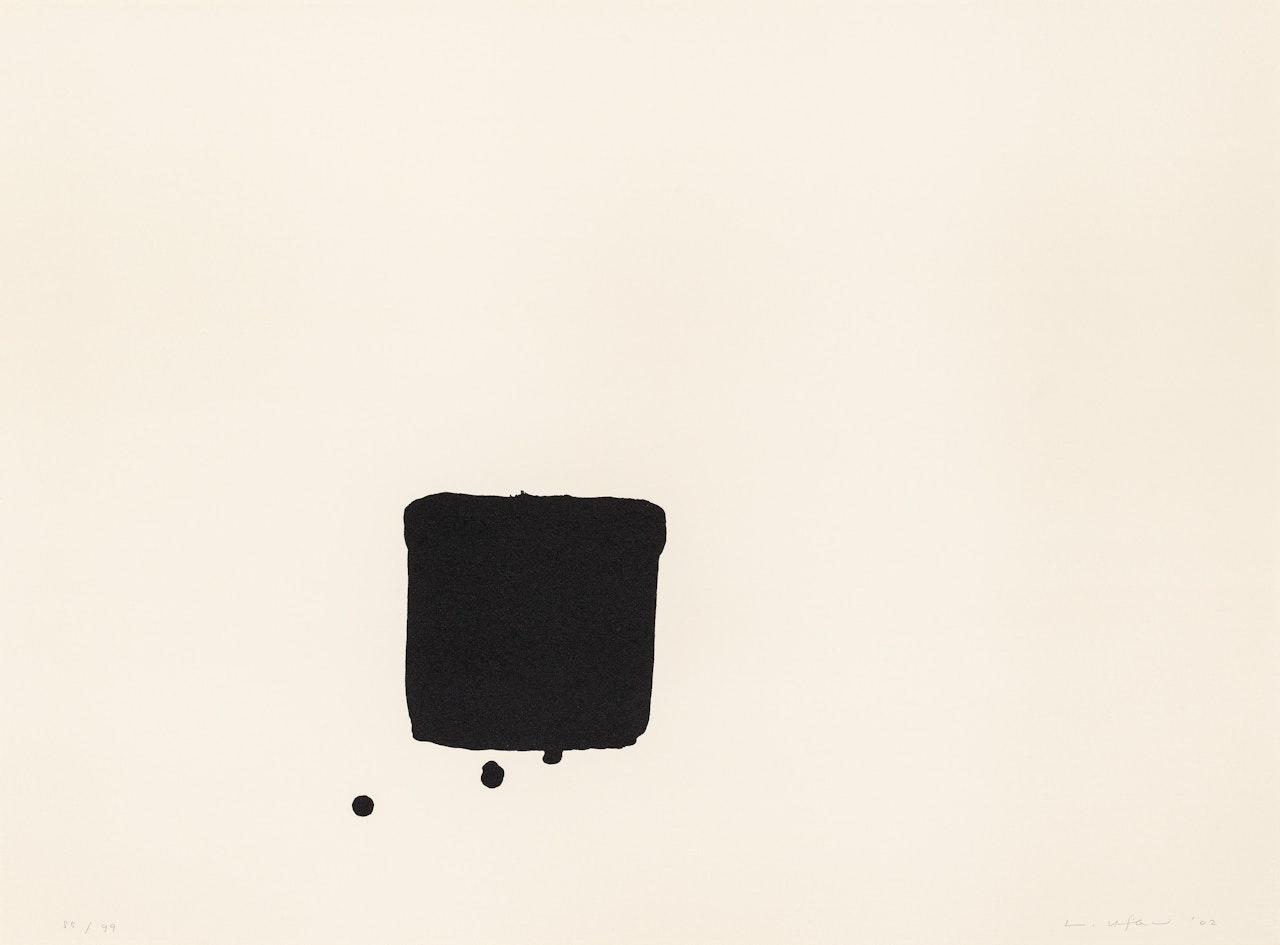 Correspondence A by Lee Ufan