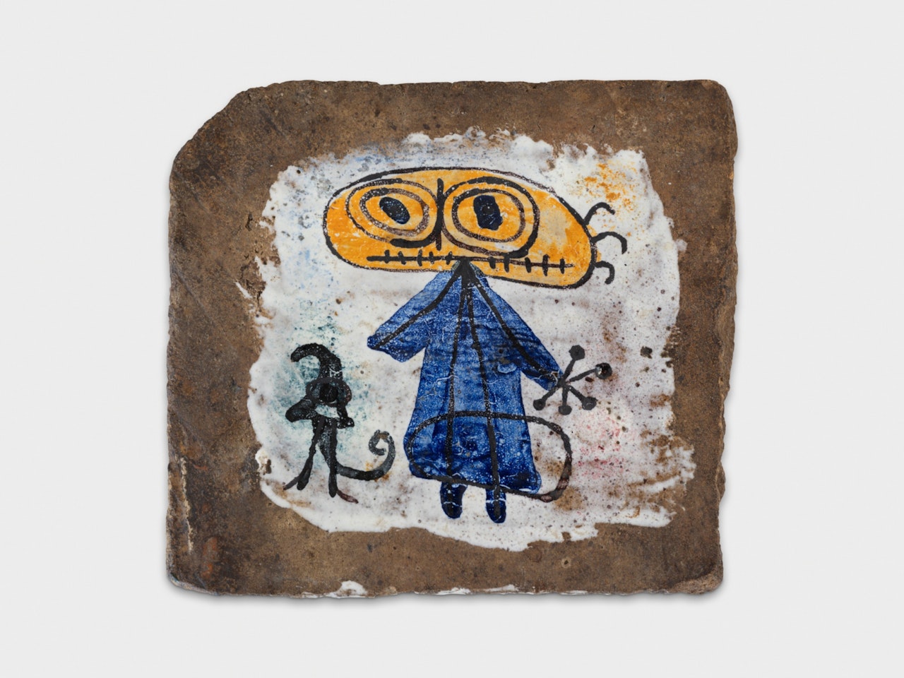 Plaque double face by Joan Miró