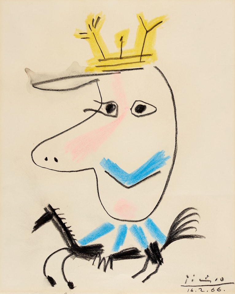 Le Prince carnaval by Pablo Picasso