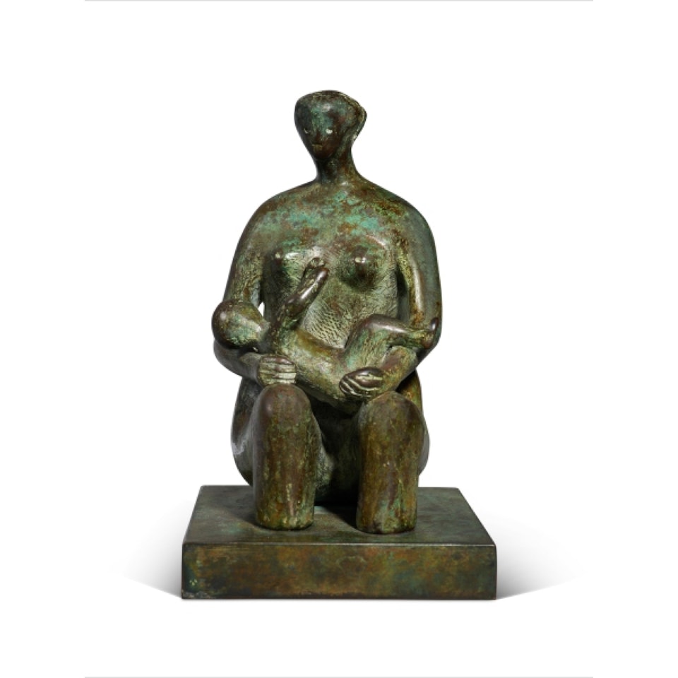 Mother and Child: Round Form by Henry Moore