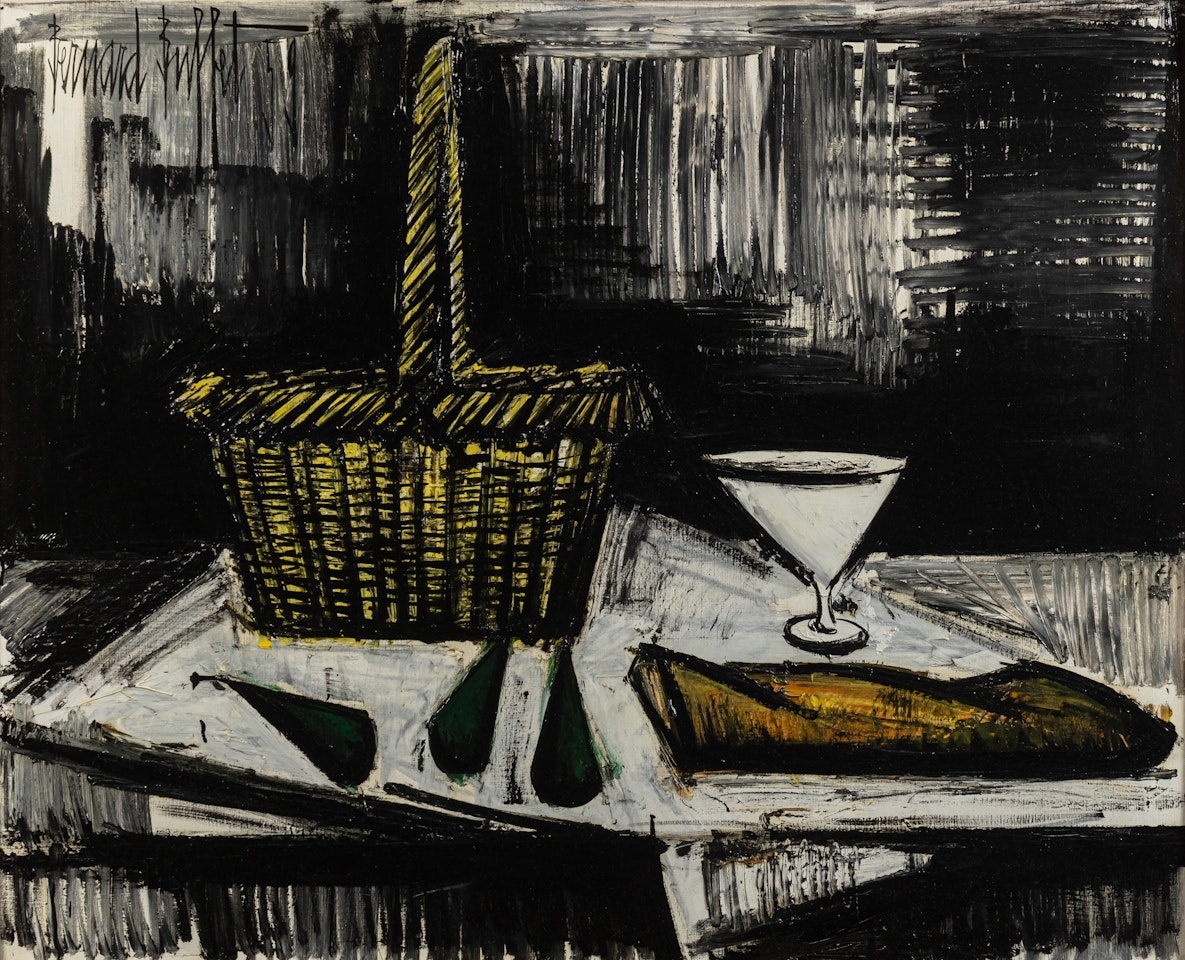 Nature morte au panier by Bernard Buffet