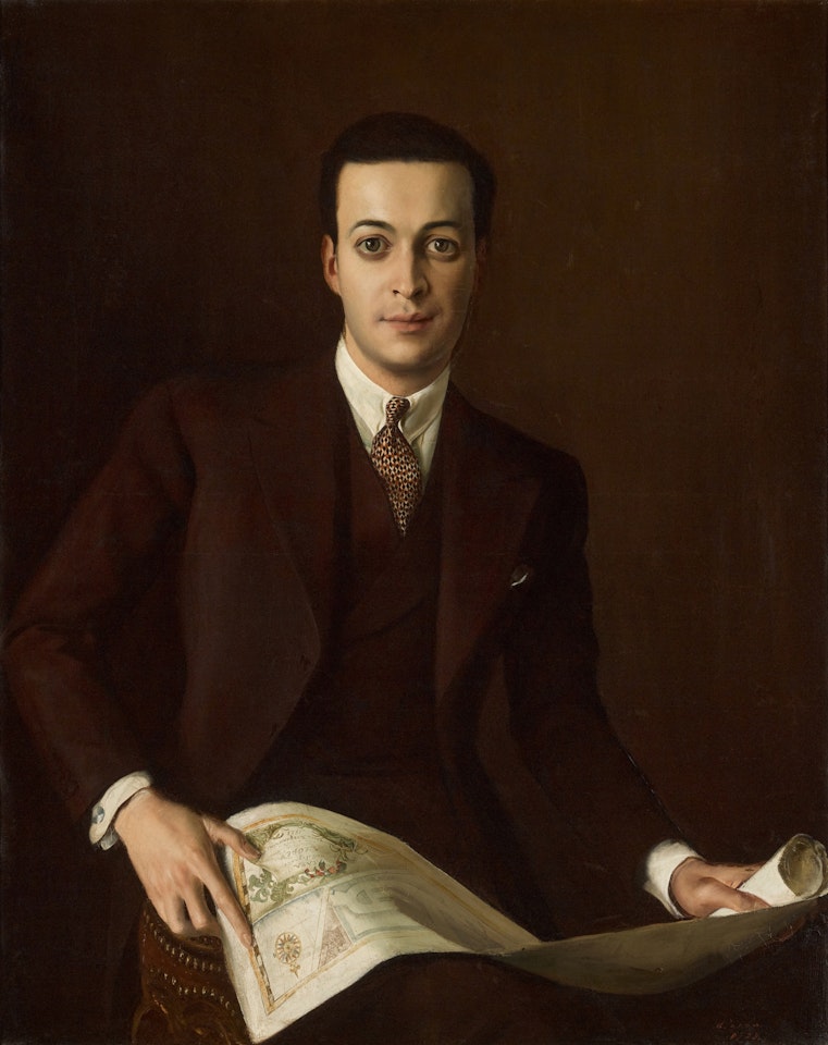 Portrait of Arturo López Willshaw by Alexander Evgenievich Yakovlev