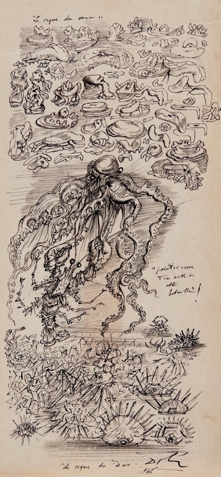 Le Règne du mou, le règne du dur by Salvador Dali