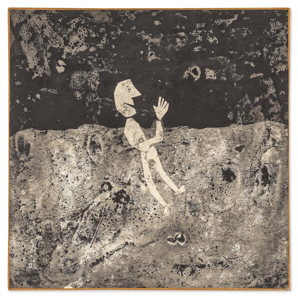 Le ravi by Jean Dubuffet