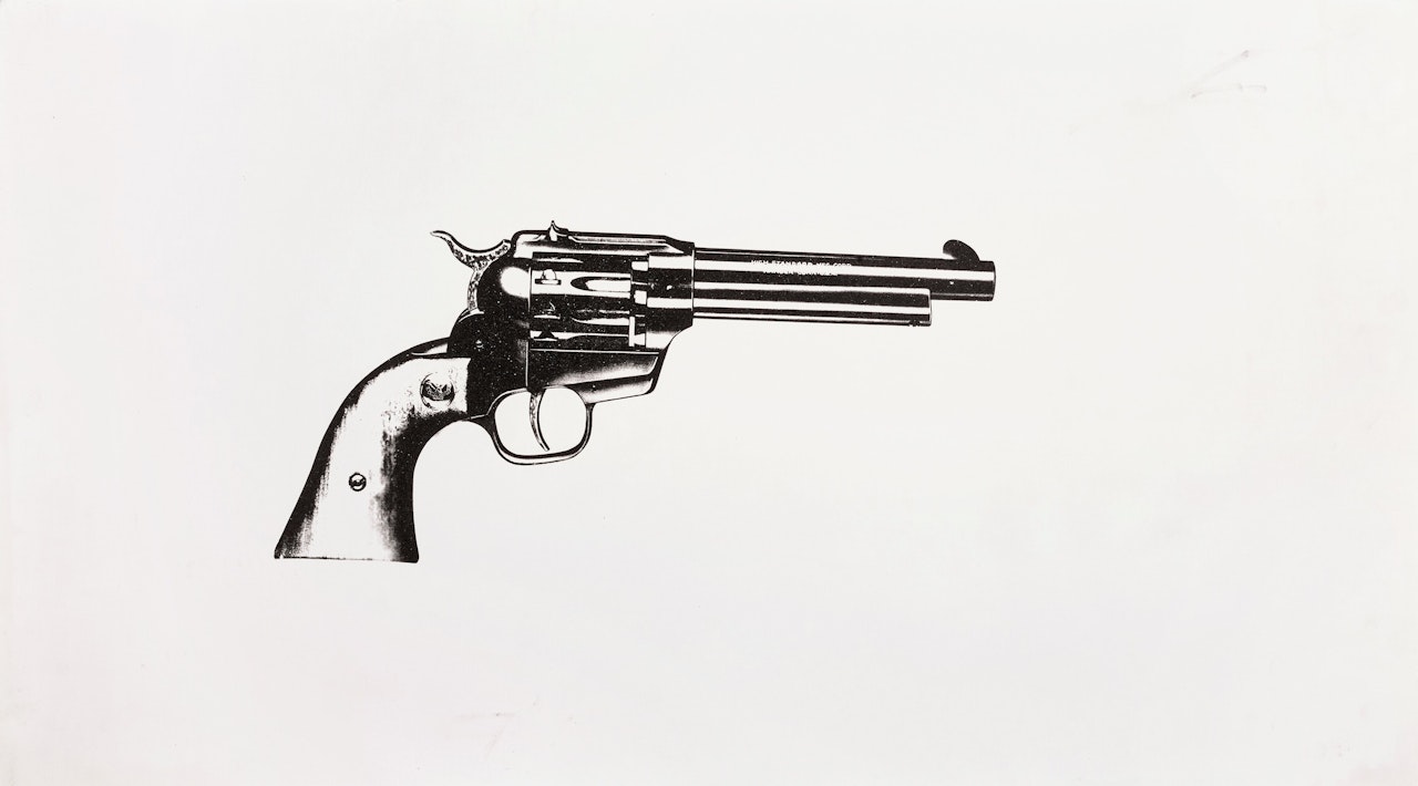 Gun by Andy Warhol