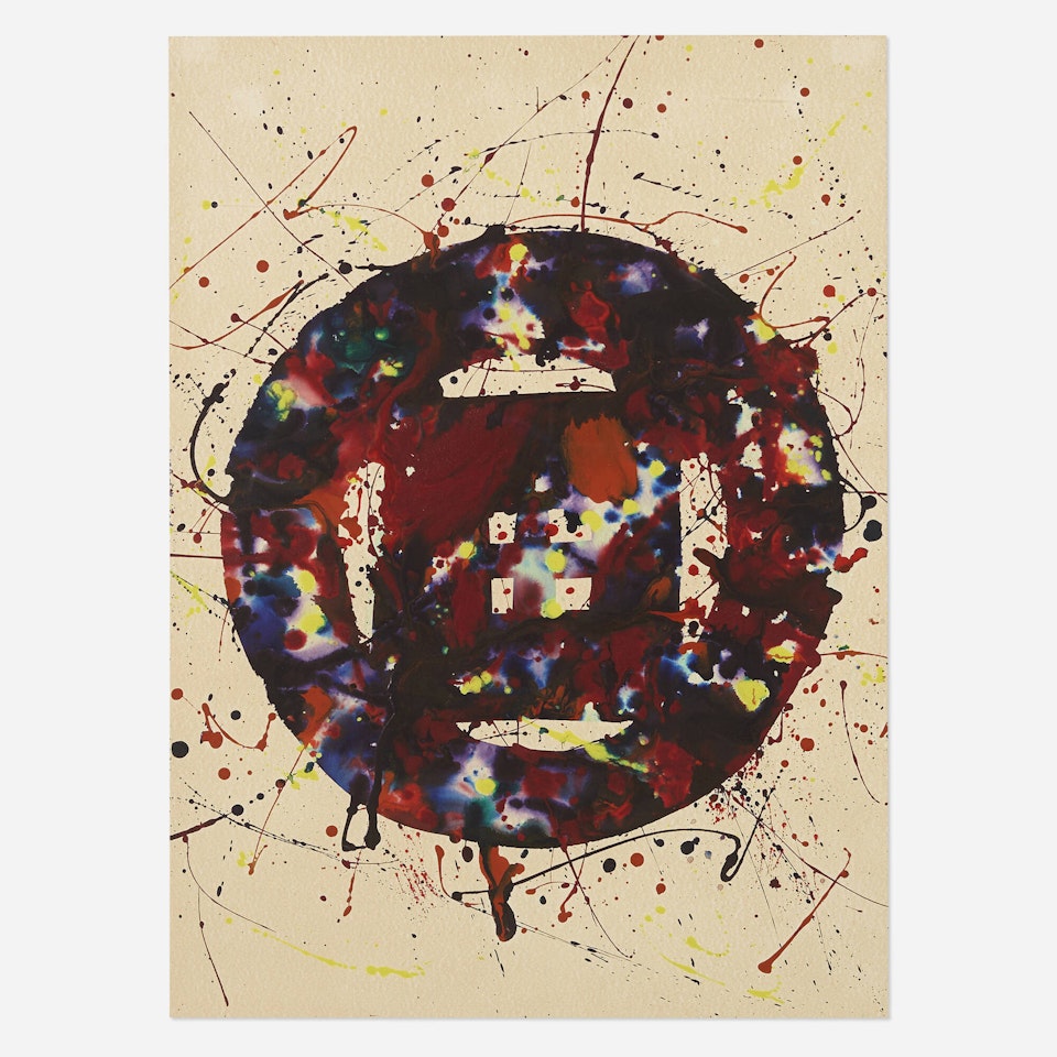 Untitled (SF76-524) by Sam Francis