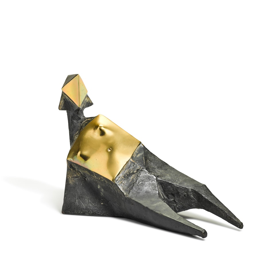 Maquette IX Sitting Elektra by Lynn Chadwick