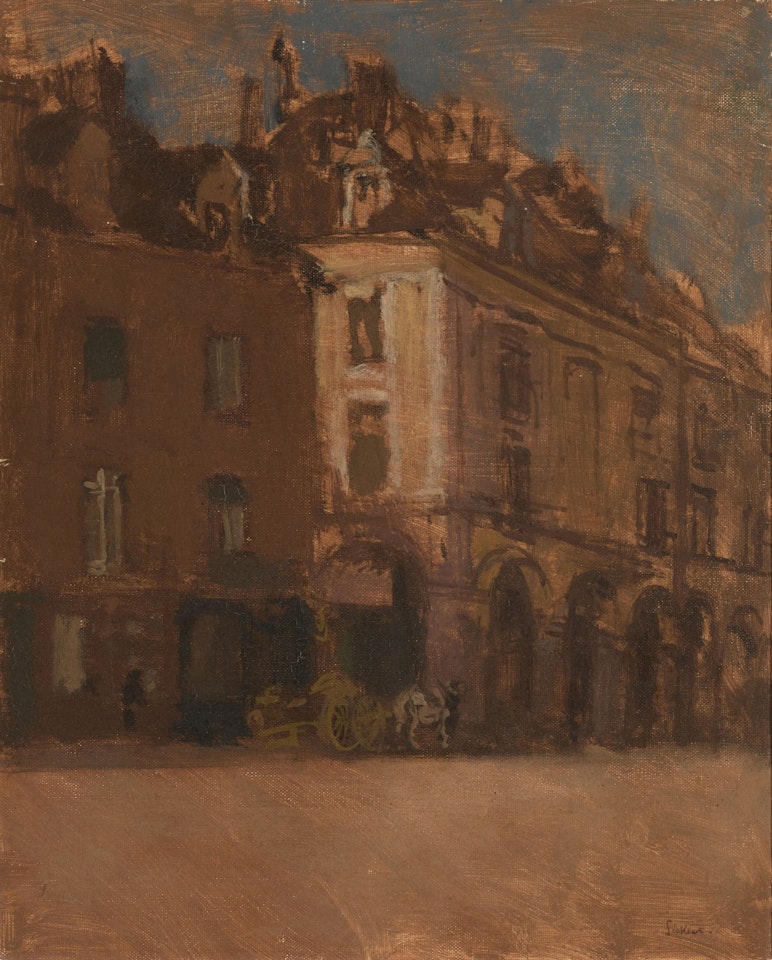 Les Arcades, Dieppe by Walter Richard Sickert