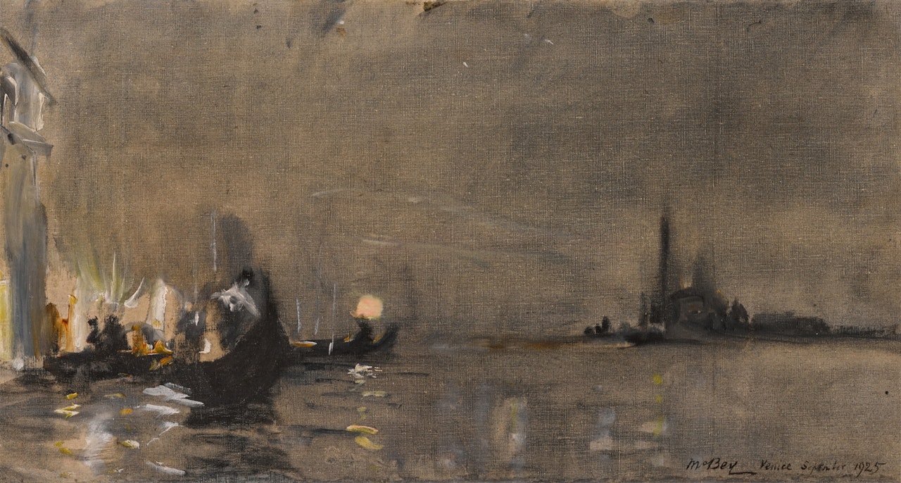 The Rising Moon, Venice by James Mcbey