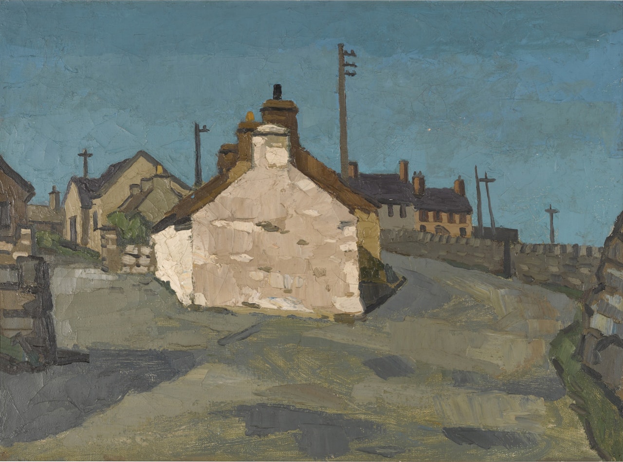 Brynsiencyn, Anglesey by Kyffin Williams