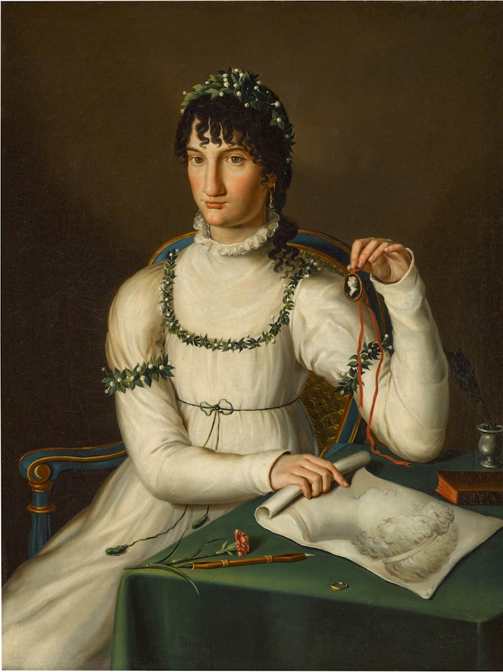 Portrait of Élisa Bonaparte (1777-1820) by Italian School