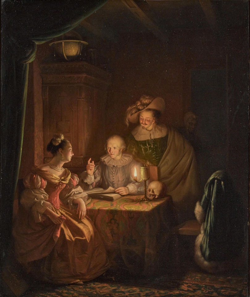 The Fortune Teller by Petrus van Schendel