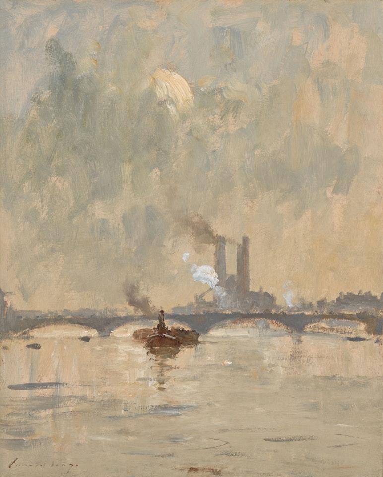 Battersea Bridge by Edward Seago