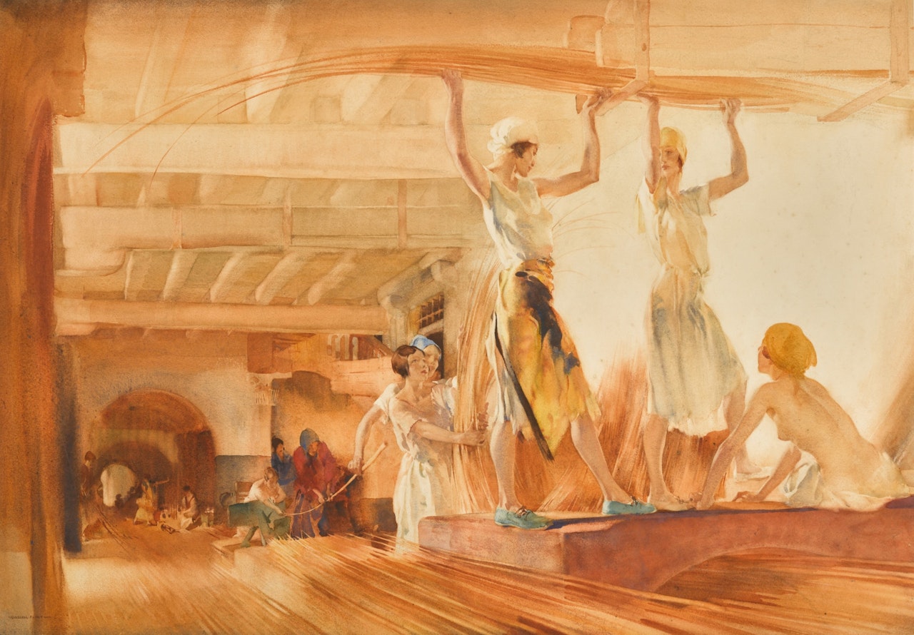 Bamboos by William Russell Flint