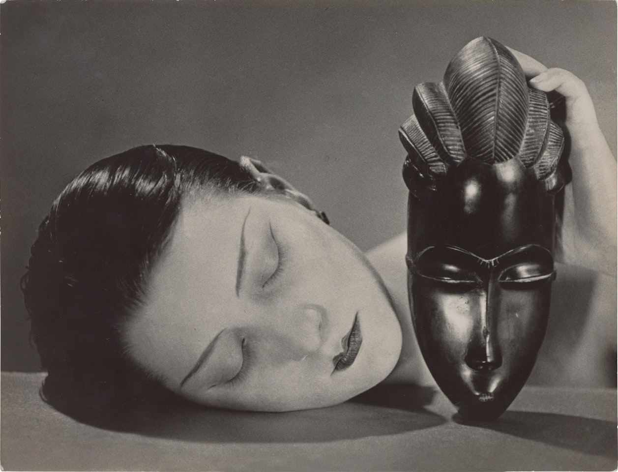 Noire et blanche by Man Ray