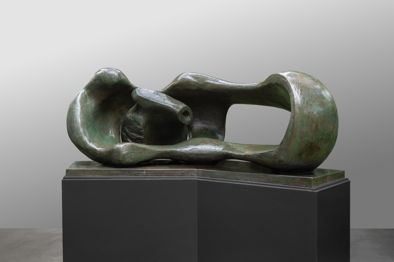 Reclining Mother and Child by Henry Moore