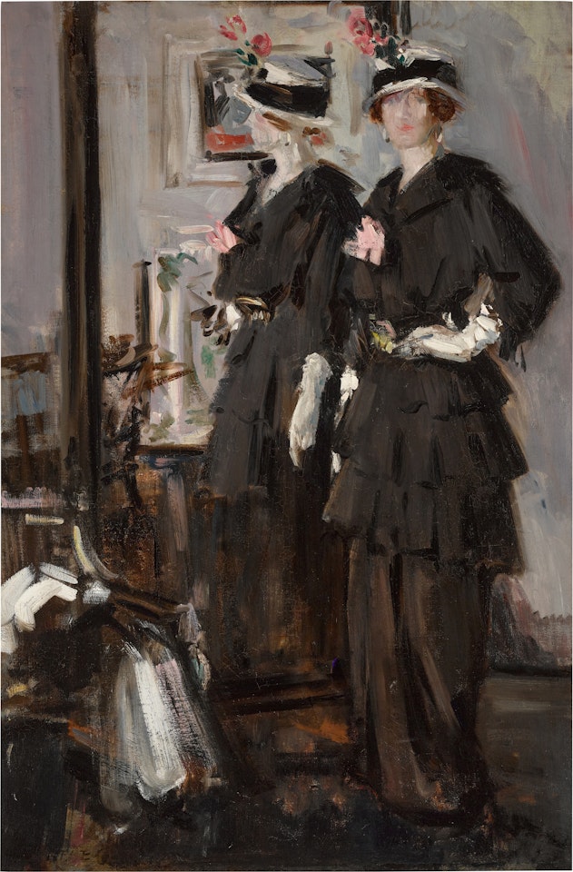 The Cheval Glass by Francis Campbell Boileau Cadell