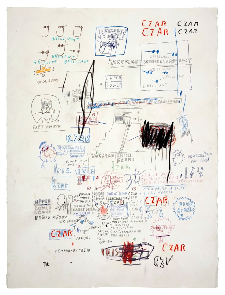 Untitled (NY CZAR) by Jean-Michel Basquiat
