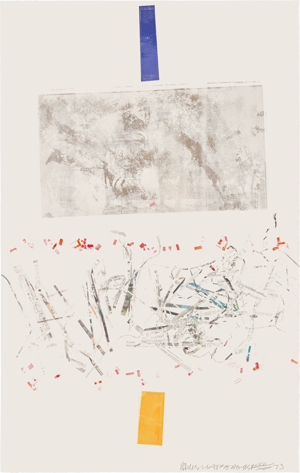 Watermelon, from Crops by Robert Rauschenberg