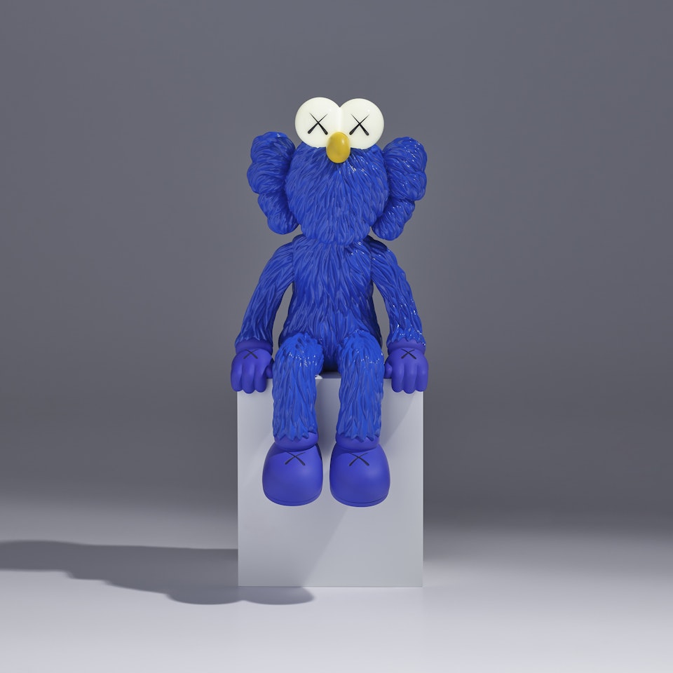 SEEING (BLUE) by Kaws