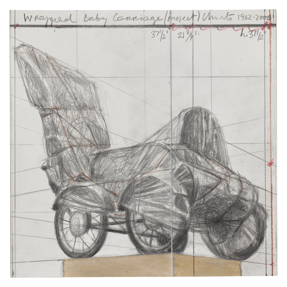 Wrapped Baby Carriage (Project) by Christo