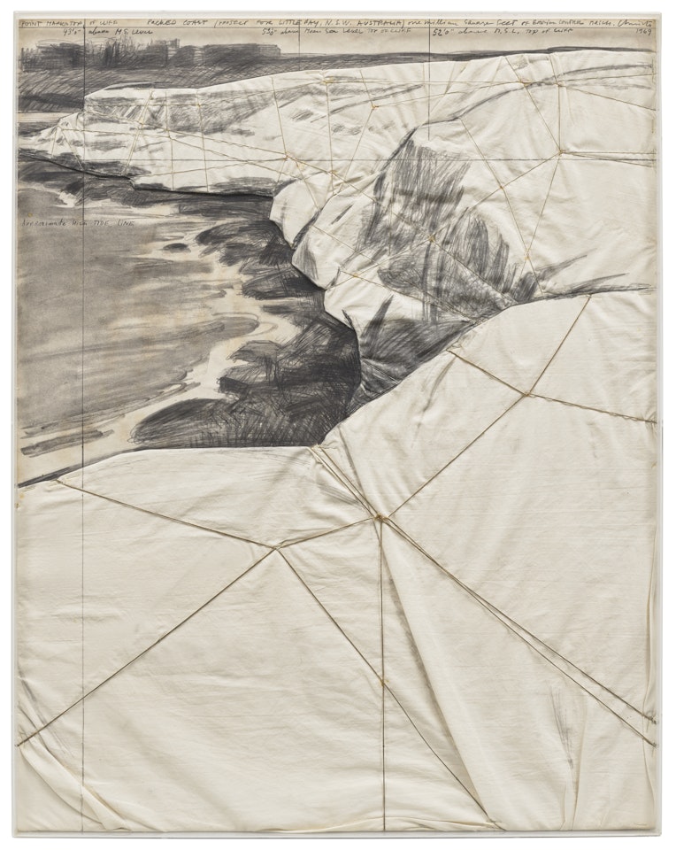 Packed Coast (Project for Little Bay, N.S.W. Australia) by Christo