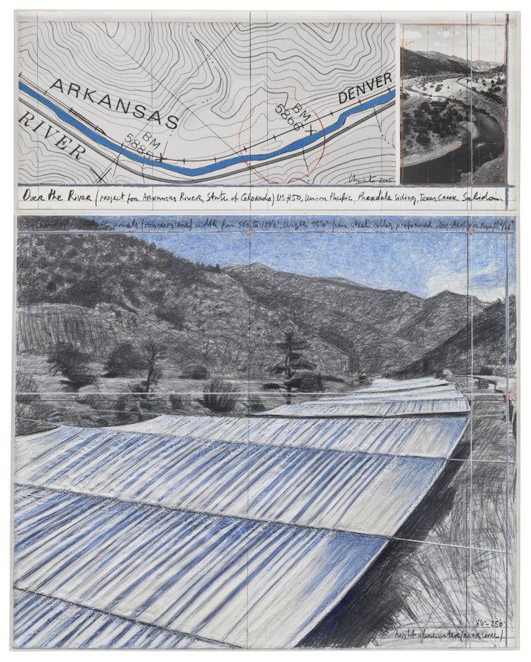 Over the River (Project for Arkansas River, State of Colorado) by Christo
