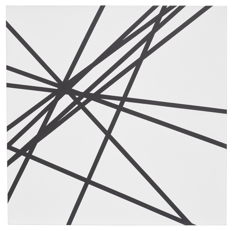 10 lignes au hasard by Francois Morellet