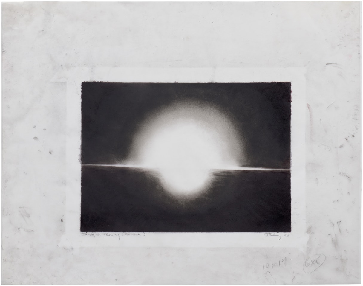 Nuclear Bomb Study for Trinity by Robert Longo