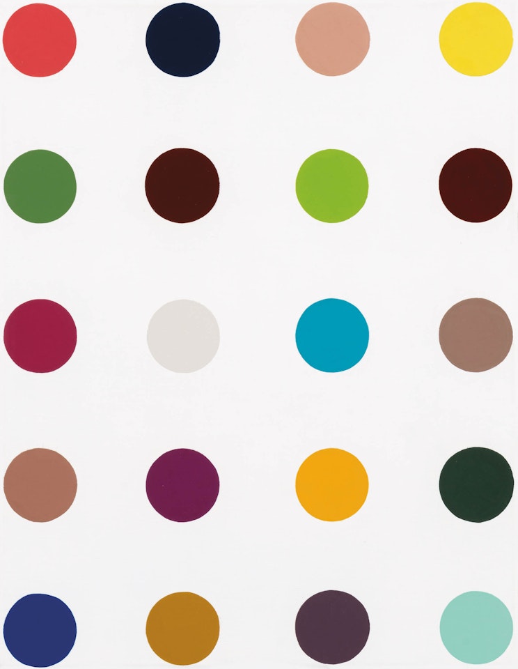 Melamine by Damien Hirst