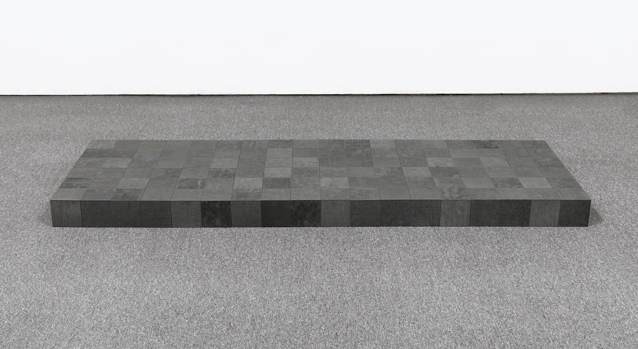 108 Carbonsite (6×18) by Carl Andre