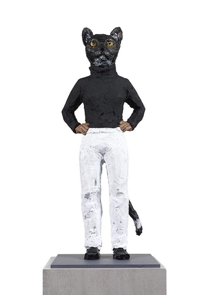 Katzenfrau by Stephan Balkenhol