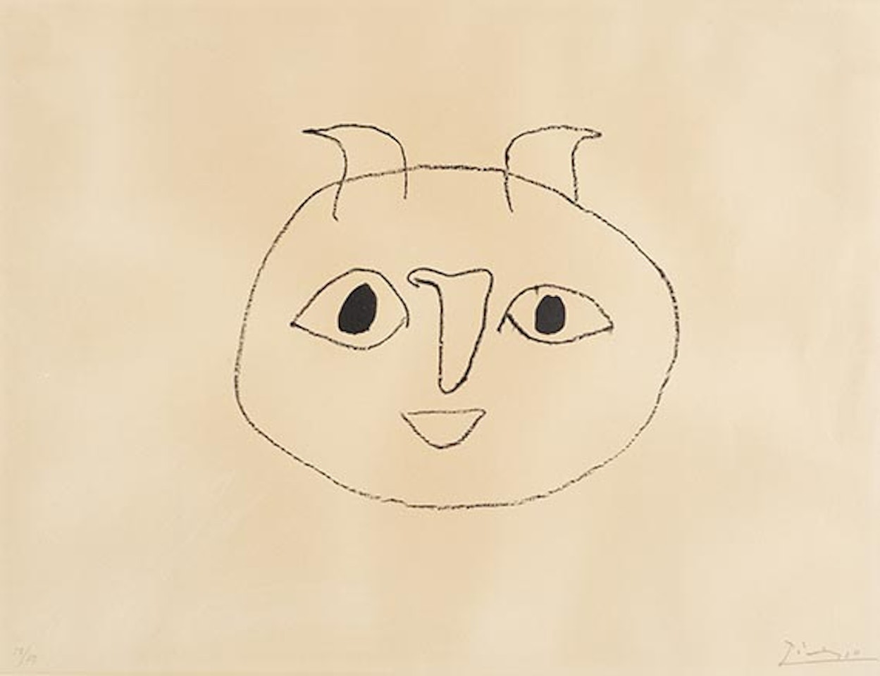 Troisième affiche Vallauris (sans la lettre) by Pablo Picasso