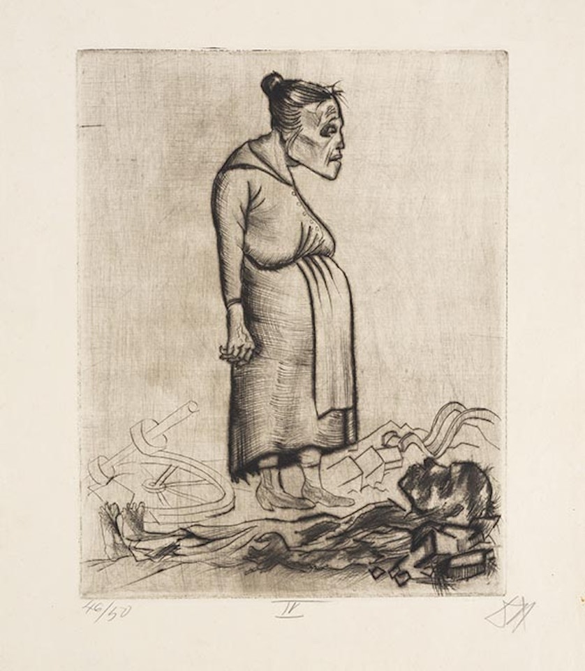 Schwangerschaft by Otto Dix