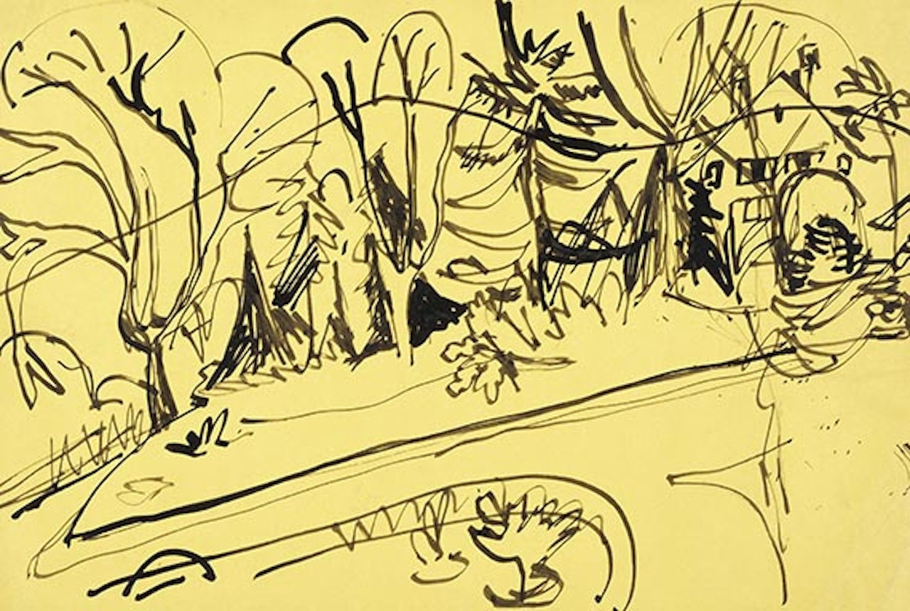 Park by Ernst Ludwig Kirchner