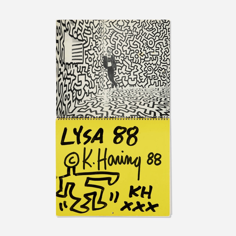Untitled (Pop Shop Calendar) by Keith Haring