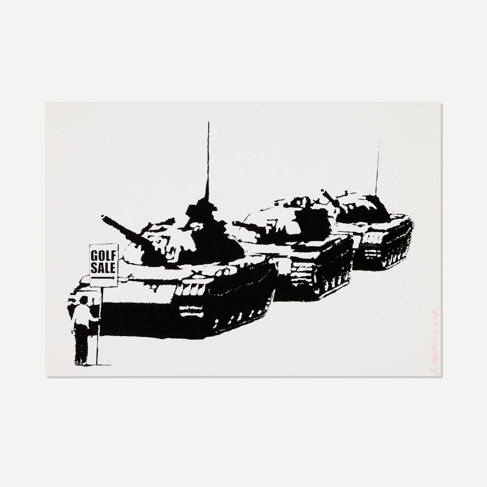 Golf Sale by Banksy